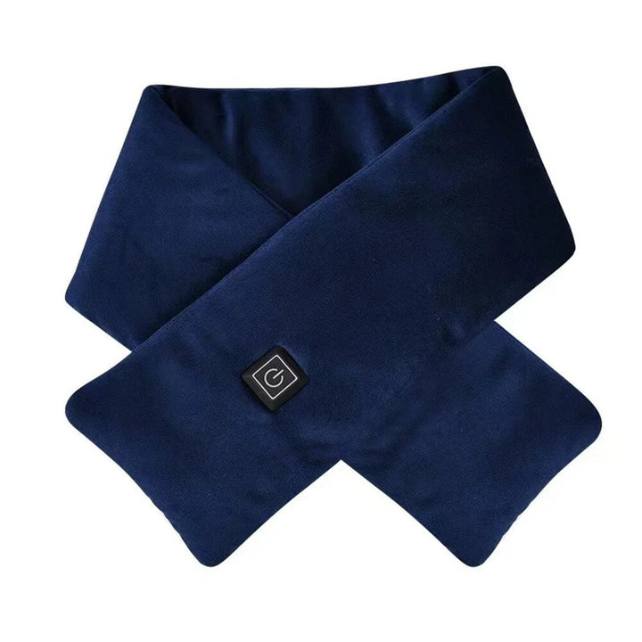 Heated Neck Scarf for Neck Pain Relief - ThermaWrap-Navy-State of Style