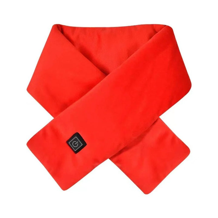 Heated Neck Scarf for Neck Pain Relief - ThermaWrap-Red-State of Style