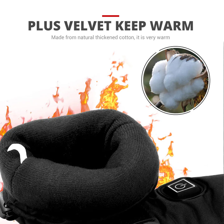 Heated Waterproof Gloves with Non-Slip Grip - Jasper-State of Style