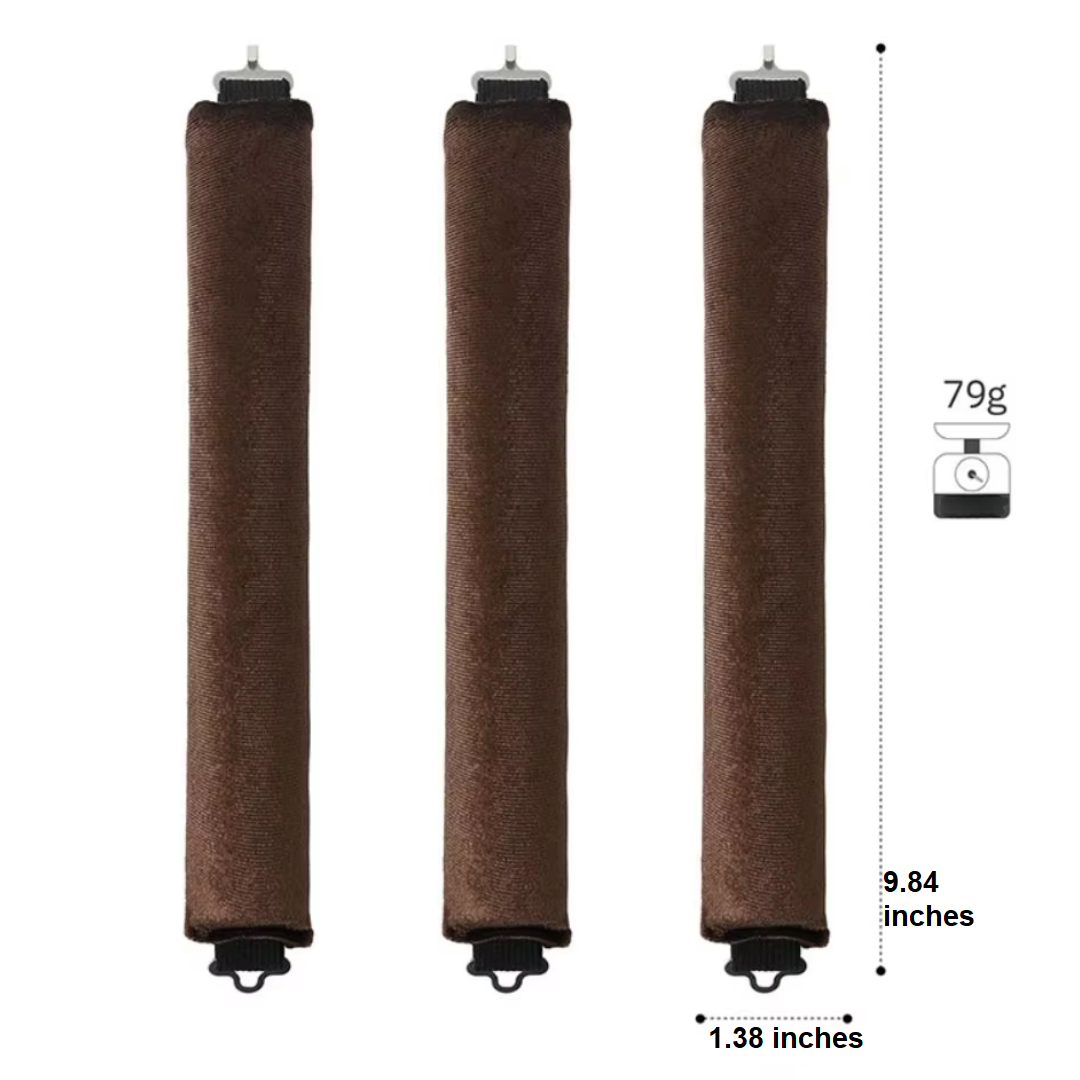 Heatless Hair Curler Set - Soft Curls While You Sleep-Beige-3 pieces-State of Style
