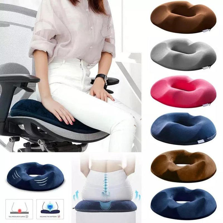 Hemorrhoid and Coccyx Cushion - ReliefCushion-Brown-Women-State of Style