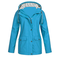 Water- and windproof women's jacket for autumn and winter – Leona