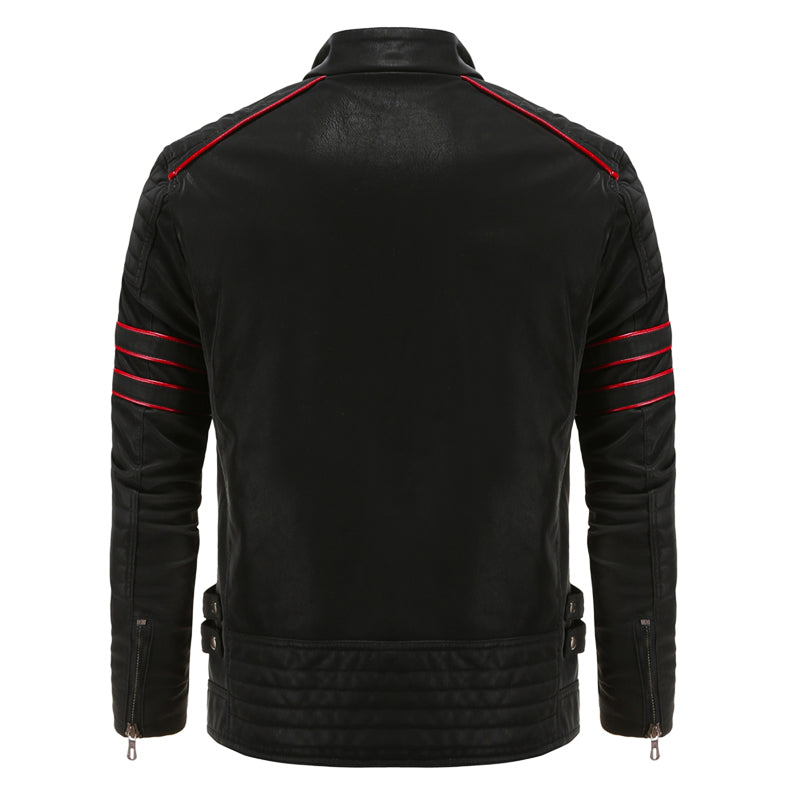 High-Quality Leather Wolverine Jacket - Atlas-Black-S-State of Style