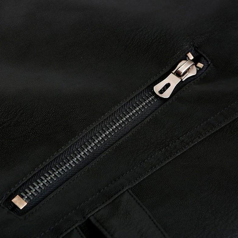 High-Quality Leather Wolverine Jacket - Atlas-Black-S-State of Style