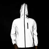 High-Reflective and Waterproof Unisex Rain Jacket - LumiSafe-S-State of Style
