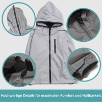 High-Reflective Waterproof Unisex Raincoat - LumiSafe-S-State of Style