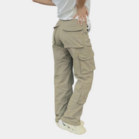 High-Waist Women's Cargo Pants - Amélie-Olive Green-XS-State of Style