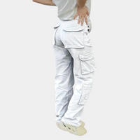 High-Waist Women's Cargo Pants - Amélie-Olive Green-XS-State of Style