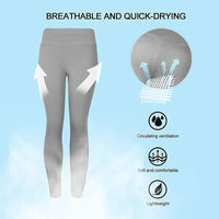 High-Waisted Plus Size Yoga Leggings with Pocket-Navy Blue-2XL-State of Style