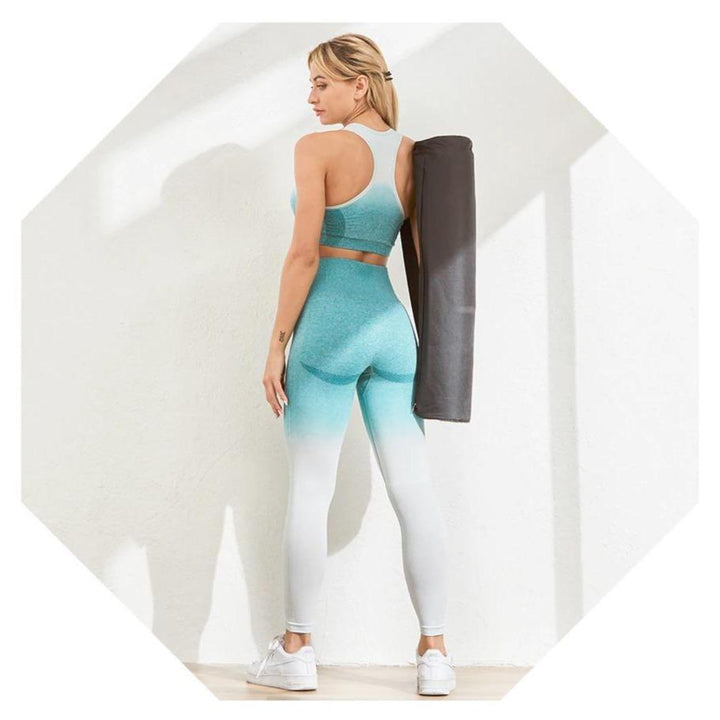 High-Waisted Shape Legging - Serena-Pink-S-State of Style