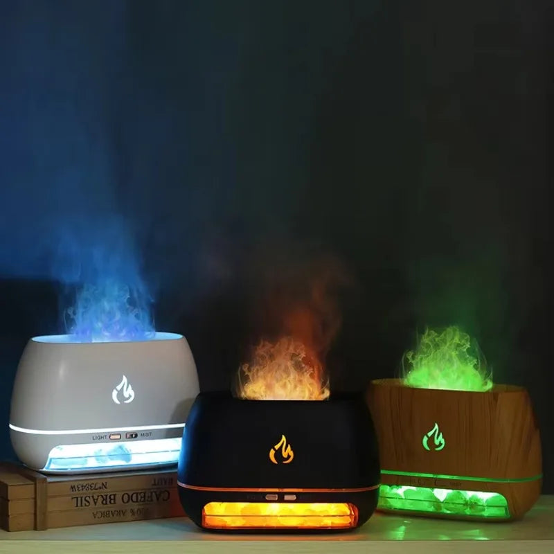 Himalayan Salt Aroma Diffuser with Ambient Lighting - SaltSerenity-State of Style