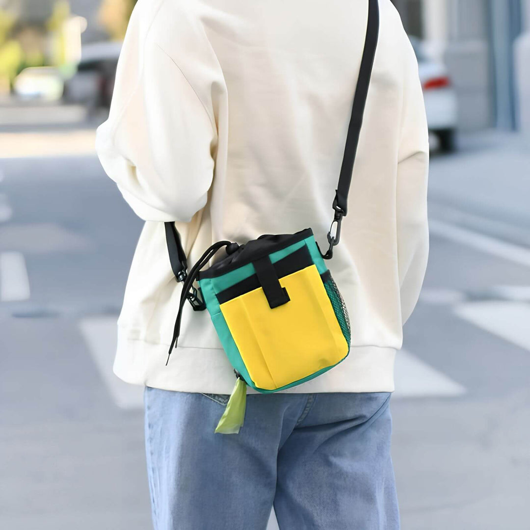 Hip Bag for Dog Training - SnackBuddy Training Pouch-Yellow-State of Style