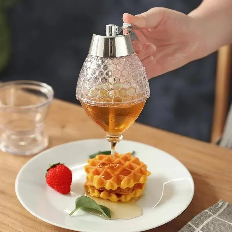 Honey Dispenser with Drip-Free Technology - AmberDrop-State of Style