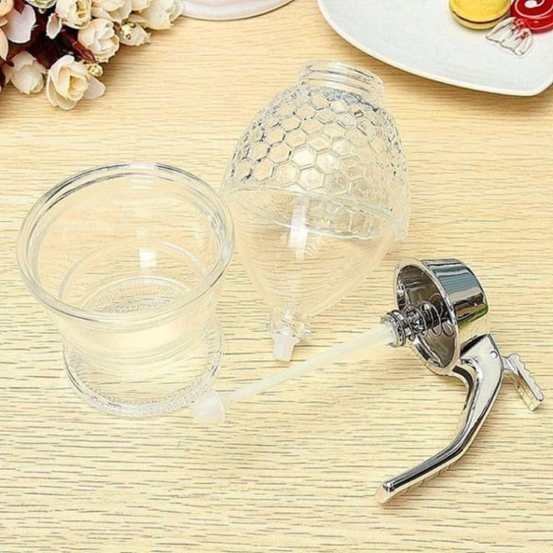 Honey Dispenser with Drip-Free Technology - AmberDrop-State of Style