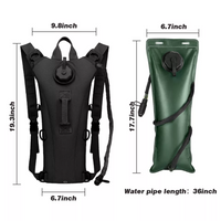 HydraPack 3L Water Backpack-Black-State of Style