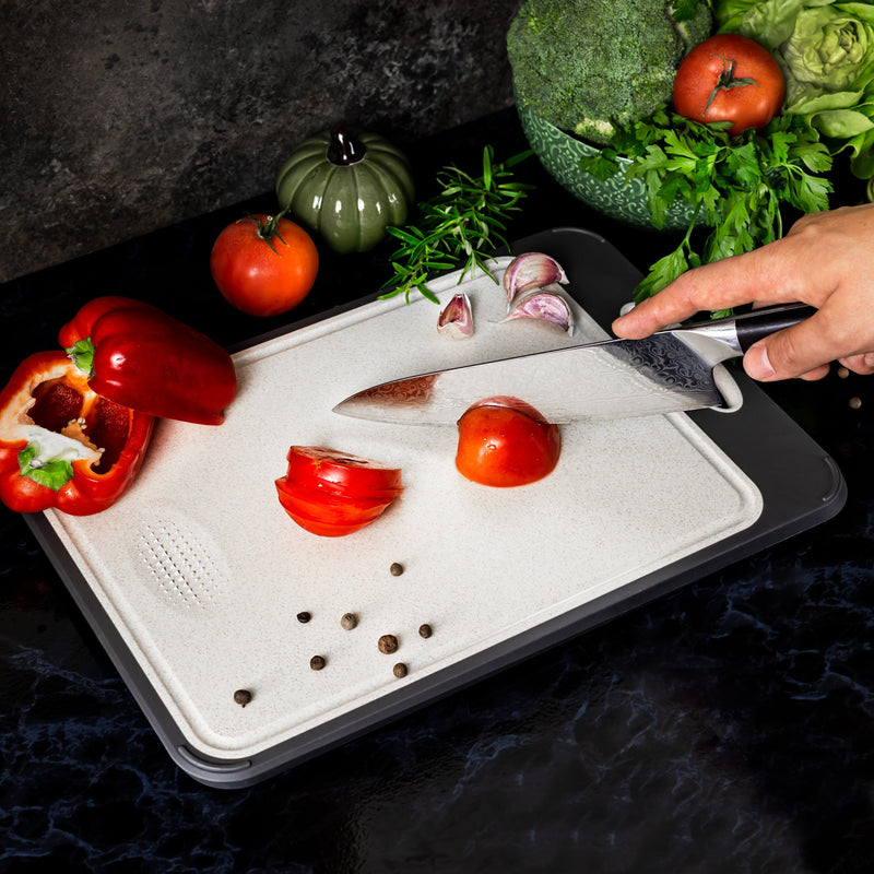 Hygienic Stainless Steel Chopping Board - SteelSafe-State of Style