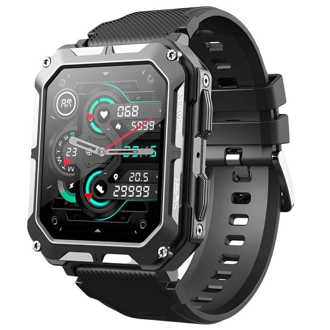 Indestructible Smartwatch - ArmorTime-Black-State of Style
