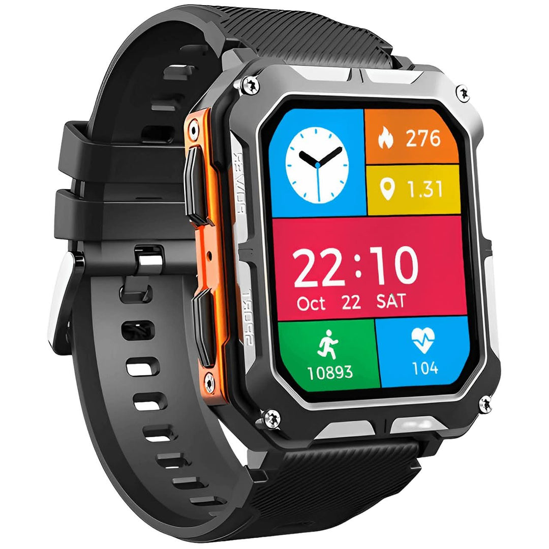 Indestructible Smartwatch - ArmorTime-Orange-State of Style