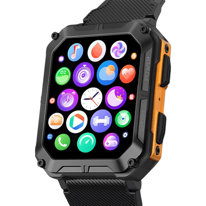 Indestructible Smartwatch - ArmorTime-Orange-State of Style