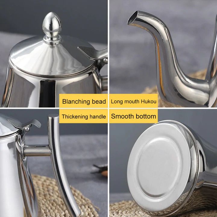 Induction Kettle with Filter - EcoBoil-1L-Gold-State of Style
