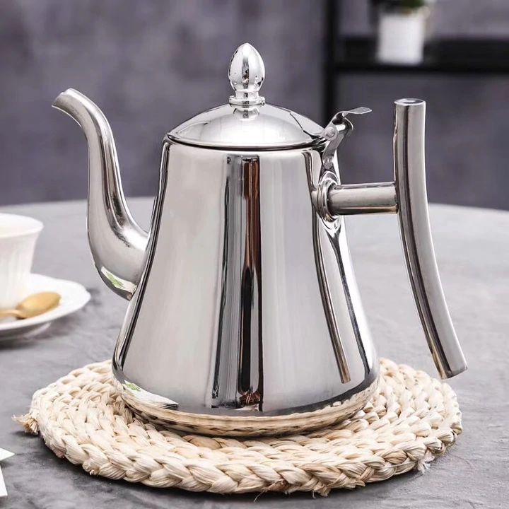 Induction Kettle with Filter - EcoBoil-1L-Silver-State of Style