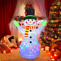 Inflatable Illuminated Snowman (213 cm) - Lotte-State of Style