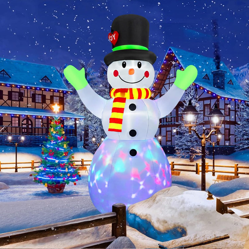 Inflatable Illuminated Snowman (213 cm) - Lotte-State of Style