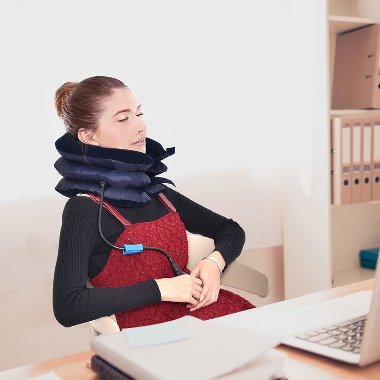 Inflatable Neck Stretcher - NeckLift-Blue-State of Style