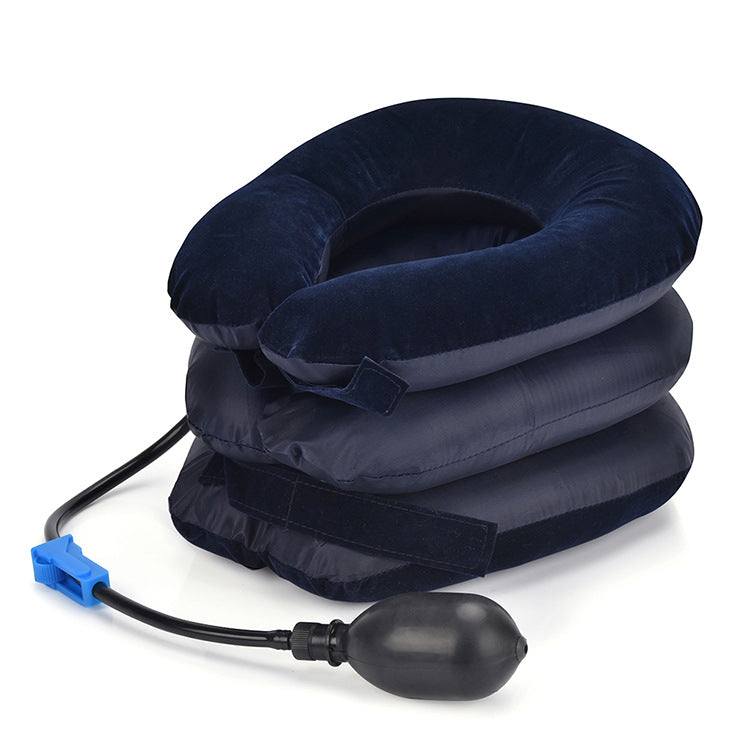 Inflatable Neck Stretcher – NeckLift-Blue-State of Style