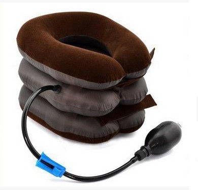 Inflatable Neck Stretcher – NeckLift-Brown-State of Style