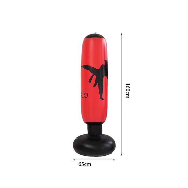 Inflatable Punching Bag - ImpactPro Punch Tower-Black-State of Style