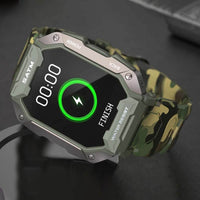 Innovative Smartwatch – ForgeTech-Camo Green-State of Style