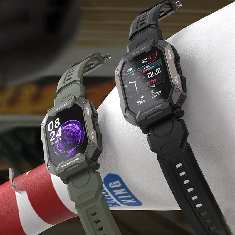 Innovative Smartwatch – ForgeTech-Green-State of Style