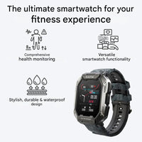 Innovative Smartwatch – ForgeTech-Metallic Black-State of Style