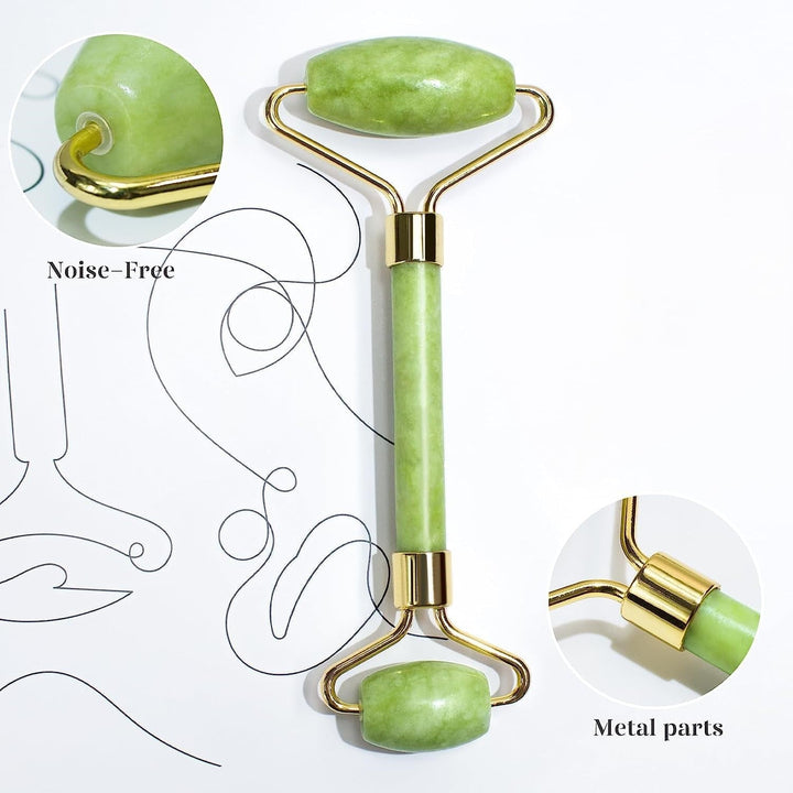 Instant Glow Gua Sha & Jade Roller Set-Groen-State of Style