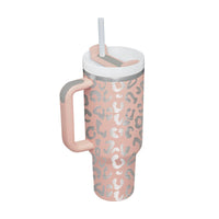Insulated Mug with Handle and Straw - ChillMate-Light grey-1200 ML-State of Style