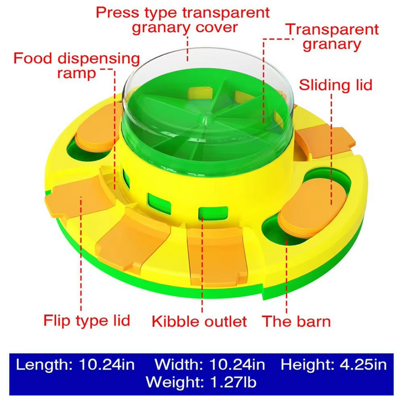 Interactieve Hondenpuzzel Feeder – Stimuleer & Beloon-Blauw-State of Style