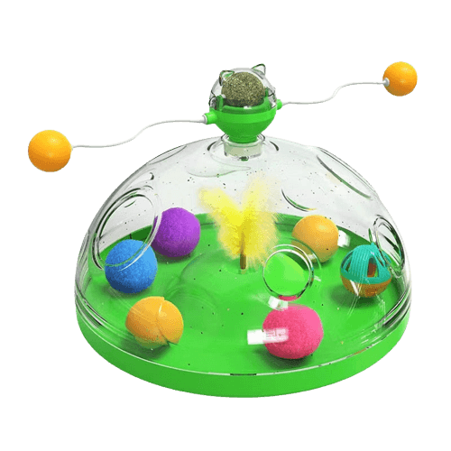 Interactive Cat Puzzle - WhirlPlay-Green-State of Style