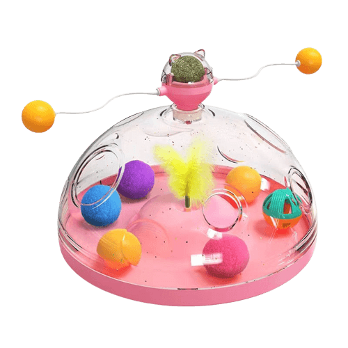 Interactive Cat Puzzle - WhirlPlay-Pink-State of Style
