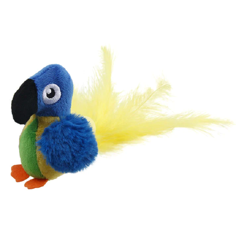 Interactive Cat Toy - ChirpBird-Blue parrot-State of Style