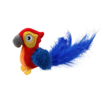 Interactive Cat Toy - ChirpBird-Red parrot-State of Style