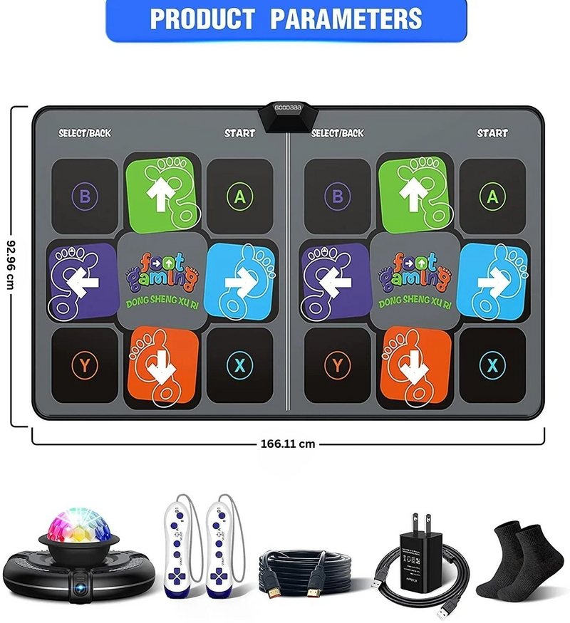 Interactive Dance Mat for Kids – DanceFun-State of Style