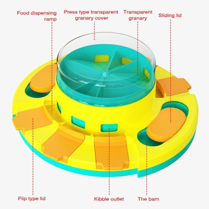 Interactive Dog Feeding Toy - PlayFeed-Blue-State of Style