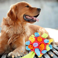 Interactive Dog Toy - SnuffleFun-Red-State of Style