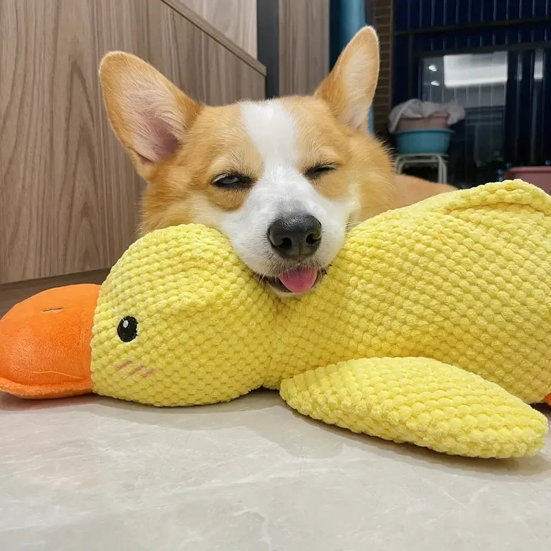 Interactive Dog Toy with Sound & Teeth Cleaning - FlappyDuck-22*25 CM-State of Style
