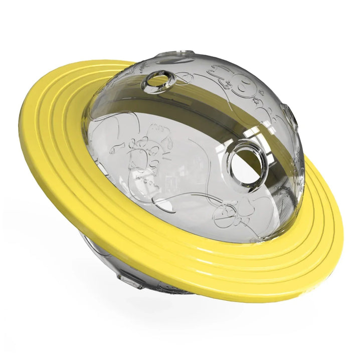 Interactive Dog Toy with Treat Dispenser - SnackSpin-Yellow-State of Style
