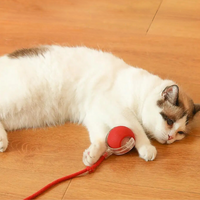 Interactive Hunter Ball for Cats - PouncePal-Red-State of Style