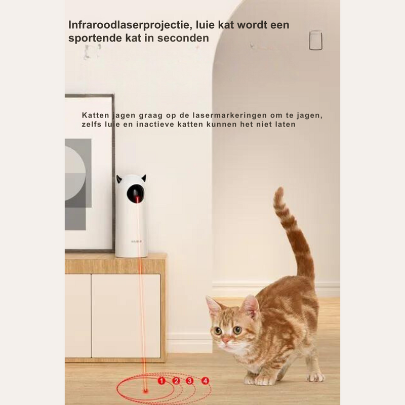 Interactive Laser Cat Toy - LaserPaw-State of Style