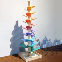 Interactive Rainbow Marble Sound Tree - Luca-Pioneer Set 71 cm (Giant Music Tree + 10 Free Balls)-State of Style
