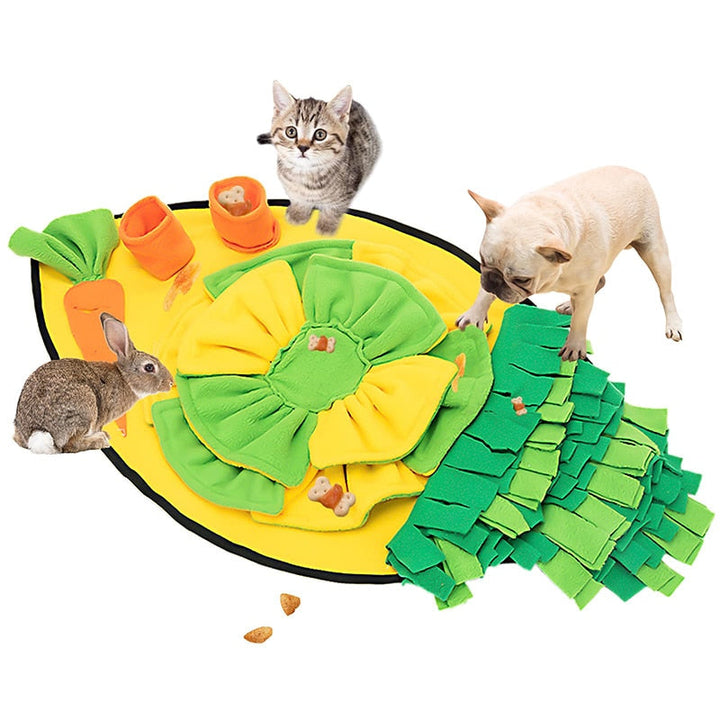 Interactive Snuffle Mat for Dogs - HuntPlay-Radish-State of Style